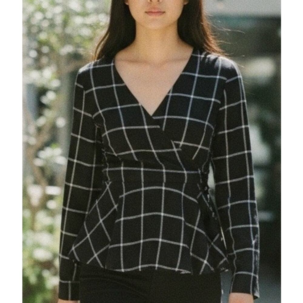 LOFT wrap blouse